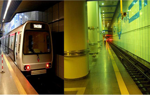 security surveillance at istanbul metro - Infinova